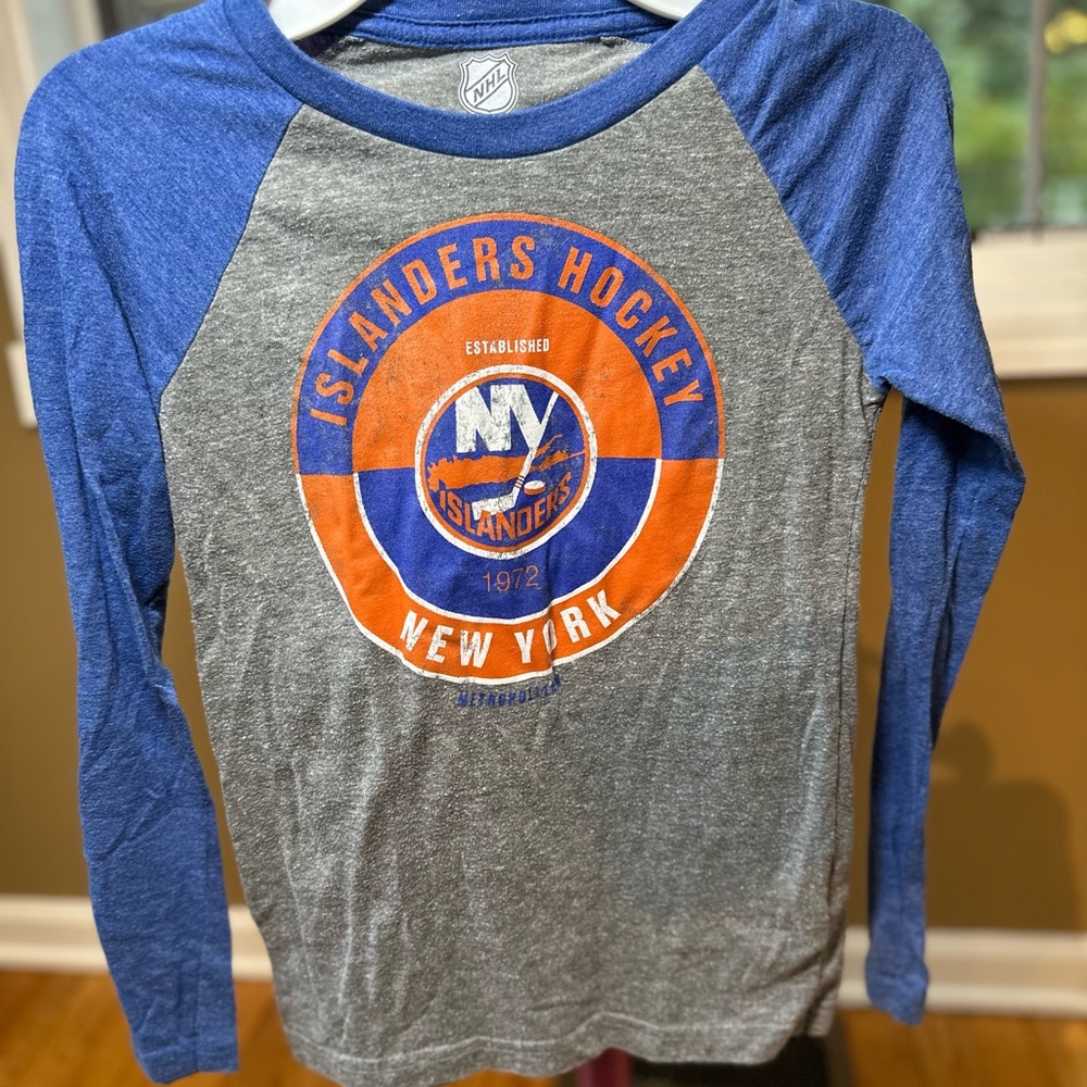 Islanders long sleeve shirt boys